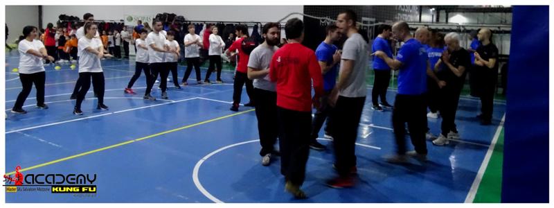 Stage Kung Fu Caserta 1 Dicembre 2019 Wing Chun e Difesa Personale con SIfu Mezzone Wing Tjun Italia, Caserta, Frosonone, San Severo, Latina Accademia di Wing Tjun ( (2)